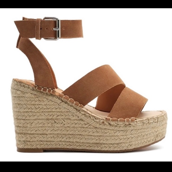 Dolce Vita Shayla platform Wedge Espadrille Sandal size 8 good used condition - Picture 3 of 5